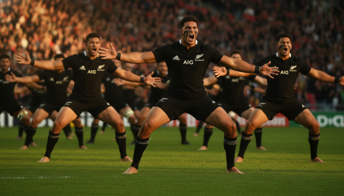 Rugby Haka Nueva Zelanda