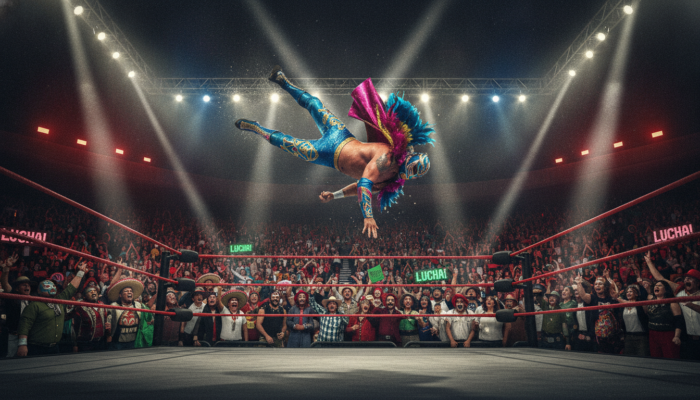 Lucha libre WWE guiones dolor